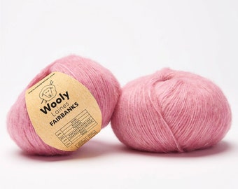 Fairbanks ball: Merino and Alpaca wool - knitting yarn & crochet yarn