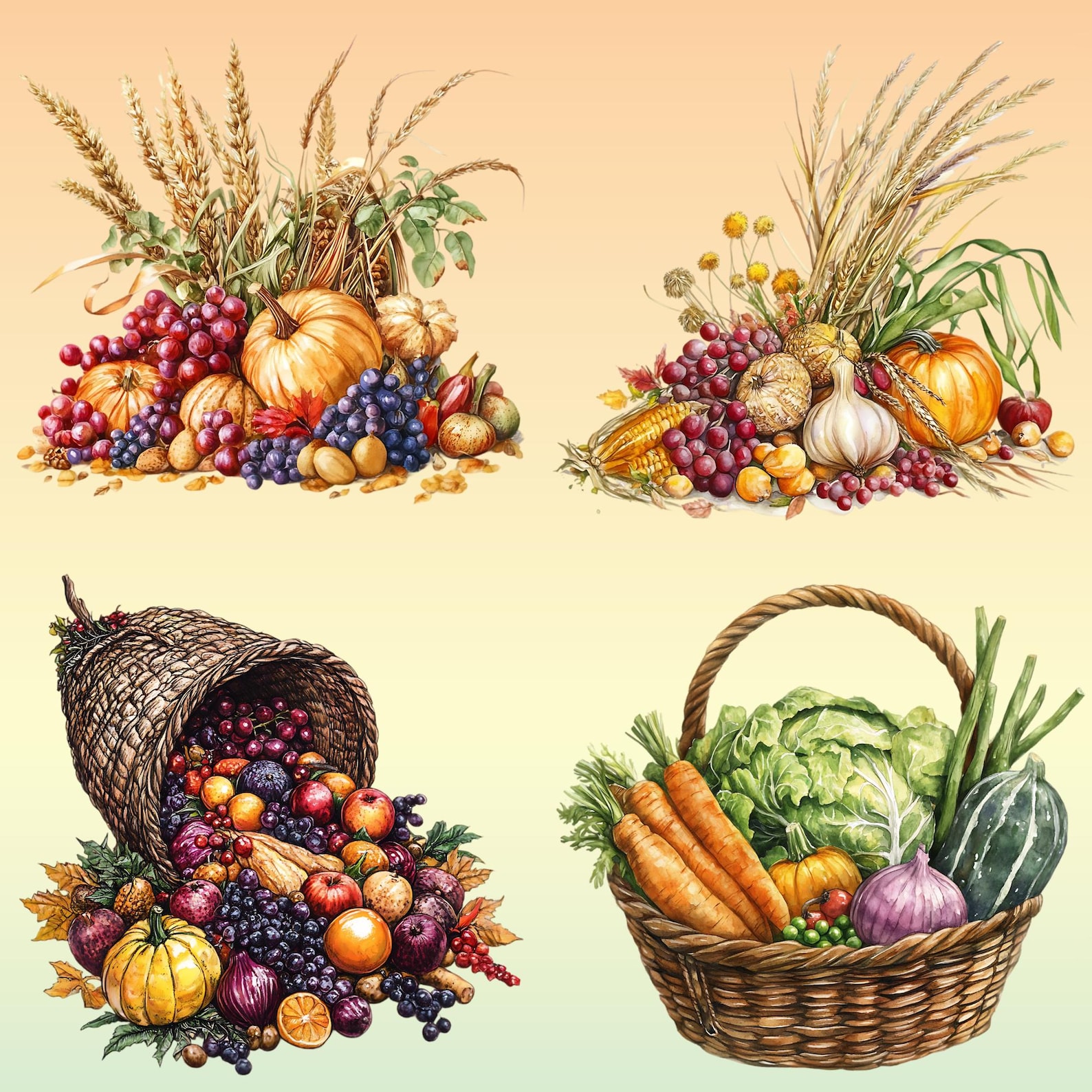 harvest catering clip art Images High Quality Grahic Harvest Time Clip Art.watercolour. 22 Transparent Images. Commercial ...