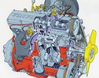 Volvo 240 D20 D24 MANUAL DEL MOTOR