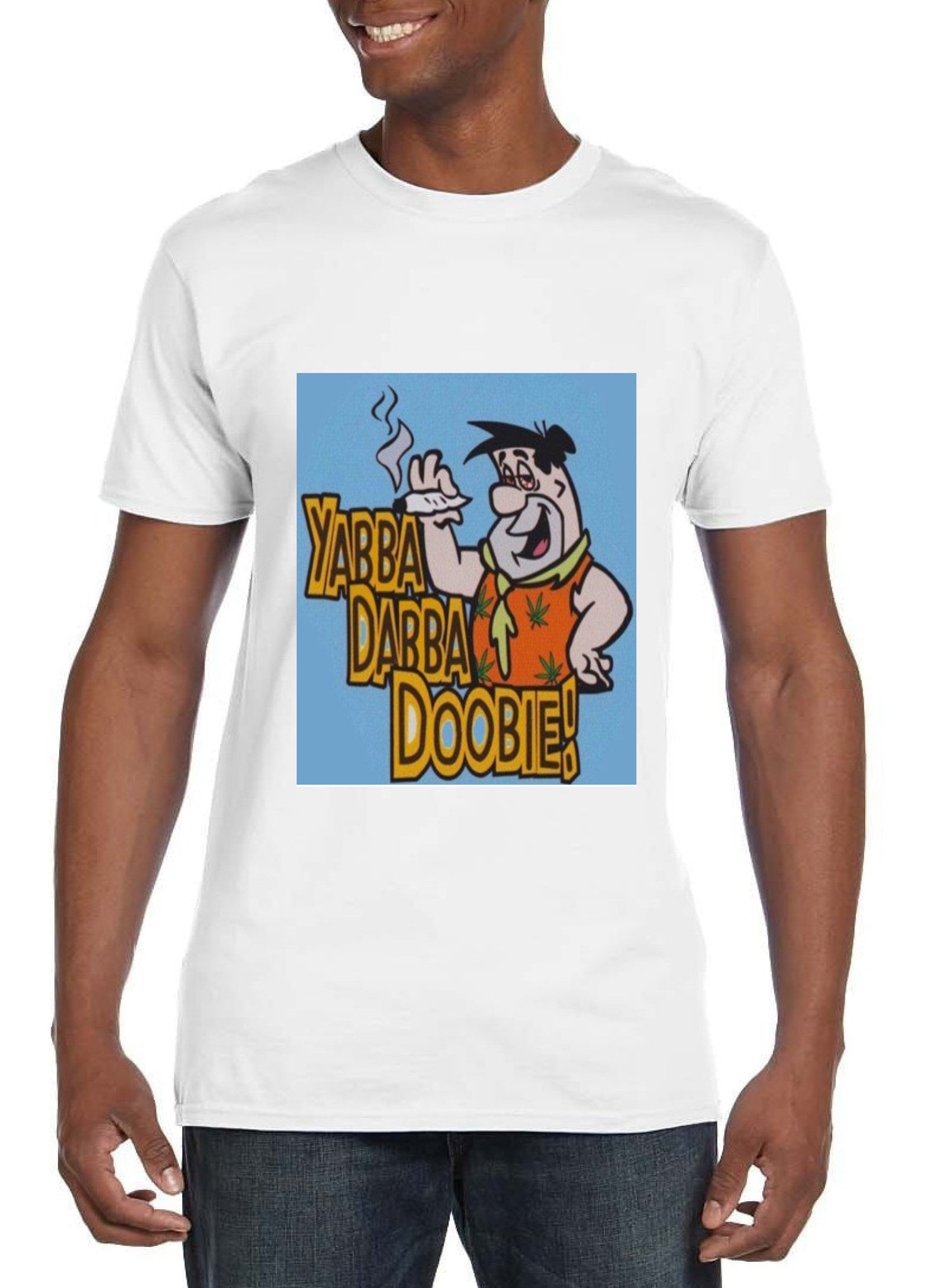 Officially Licensed Yabba-Dabba-Doo! Women's T-Shirt - The Flintstones Graphic Tee