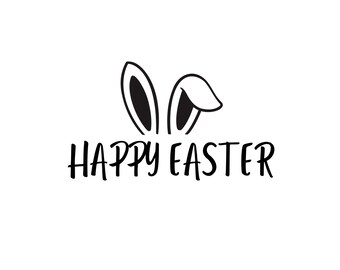 Happy Easter Card PDF Digital Download