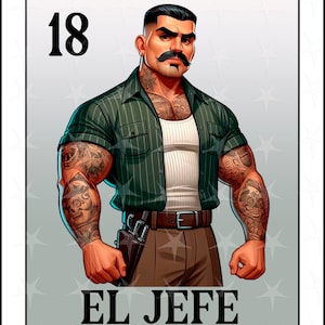 Cartão Loteria em espanhol, Design de sublimação, El Jefe Digital Design, Download instantâneo, Design espanhol, El Jefe, Cartão El Jefe Loteria