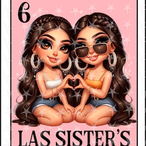 Cartão Loteria en espanol, Design de sublimação, Design digital de sublimação, Download instantâneo, Design espanhol, Las Sister's, Cartão Loteria PNG