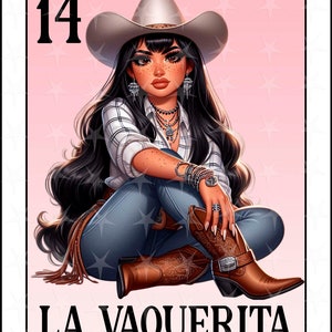 Carte Loteria en espagnol, Design par sublimation, Carte numérique La vaquerita, Téléchargement instantané, Design espagnol, La Vaquerita, PNG Carte Loteria