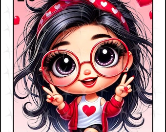 La Maestra Loteria Card: Spanish Sublimation Design (PNG Digital Download)