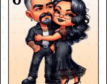Los Abuelos Loteria Card: Spanish Sublimation Design (Digital Download)