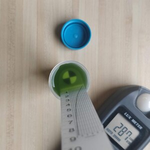 Righello per la densità ottica delle alghe: strumento per la crescita di clorella e microalghe
