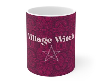 Village Witch - Ceramic Mug, 11oz