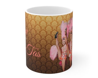 Show Us Your Ta-Tas - Ceramic Coffee Cup, 11oz