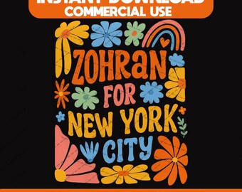 Mayor Mamdani 2025 PNG - New York's First Muslim Vote Zohran for Nyc EPS SVG