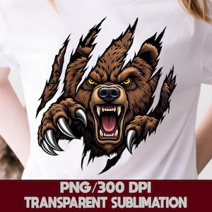 This Fierce Bear Chicago PNG is a high-quality digital illustration featuring an aggressive bear mascot style design inspired by Chicago energy. The bold, roaring bear artwork is perfect for print-on-demand projects, branding, social media graphics, posters, and digital products.