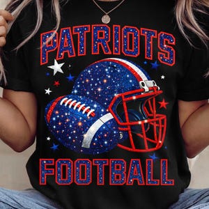 Football patriots game day shirt graphic with dynamic sporty design and classic football vibe. Great for custom football t shirts, fan outfits, and casual streetwear. Designed for high resolution printing on apparel using sublimation or heat transfer. A perfect choice for patriots fans who want stylish game day clothing inspired by football