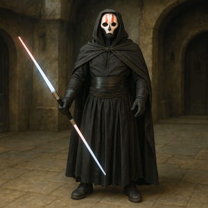 Darth Nihilus KOTOR2 Sith Lord Costume, Darth Nihilus Halloween Robe, Darth Nihilus Cosplay Robe