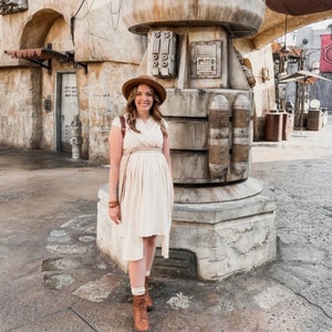 Rey Inspired Cosplay Costume, Women Disney Dress, Force Awaken Adult&#39;s Rey Outfit, Halloween Dresswear for Her
