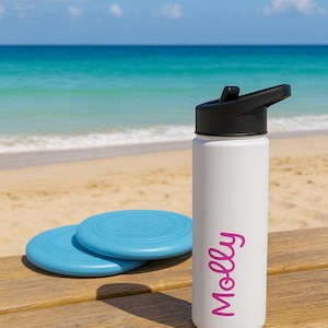 Love Island Themed Water Bottle