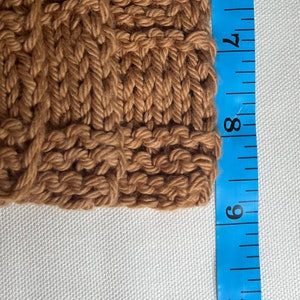 Kleidung handgestrickt, Superweiche 100% Bio-Baumwolle, ideal für Handtücher, Make-up-Entfernung, Gesicht waschen / trocknen, Dekoration oder ein Geschenk Bild 10