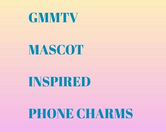 GMMTV-mascottetelefoonbedels