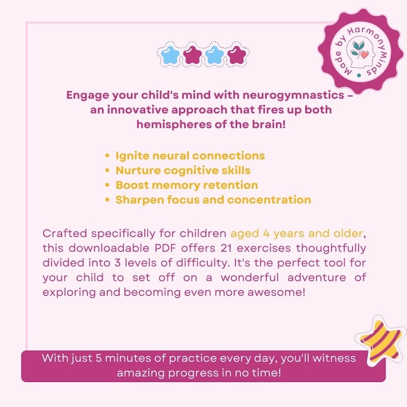 Cognitive Conditioning
Brain Exercises
Memory Enhancement
Concentration Games
Mental Agility
Neural Workouts
Mind Sharpeners
Learning Adventures
Brainy Activities