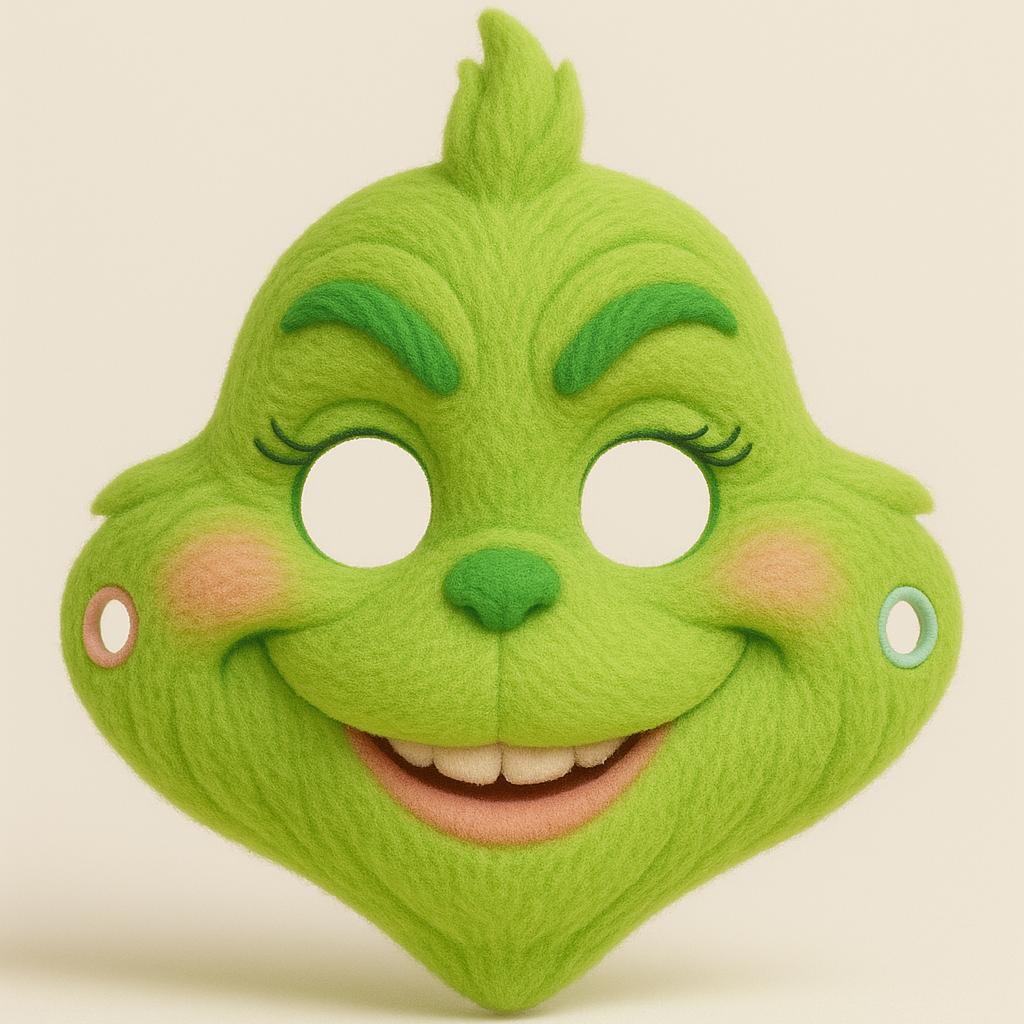 Grinch mask - Etsy 日本