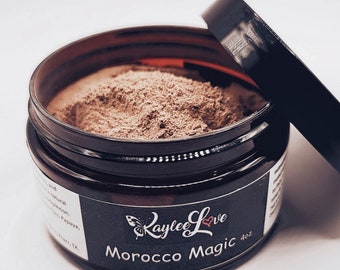 Morocco Magic | Mud Mask | Clay Mask | Skin Care, Body Care, Gift For Her, Skin Tightening, Personal Care, Self Care, Facial, Face Care