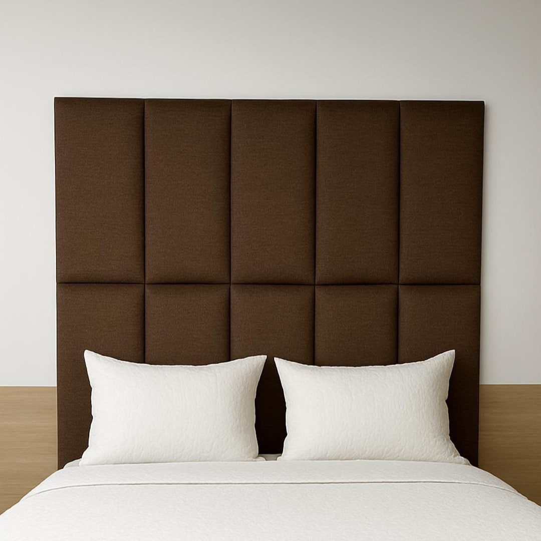 Custom Rectangular Wall Panels, Wall-mounted Headboard Option ...