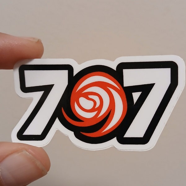 707 Rosa Sticker - Show your love for the 707 - Santa Rosa California