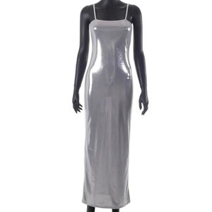 Woman Slick Transparent Dress Maxi Long Beach Wear Chic Elegant Top Skirt zdjęcie 6