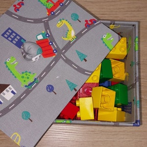 Boite enfant rangement et décoration - dinosaures