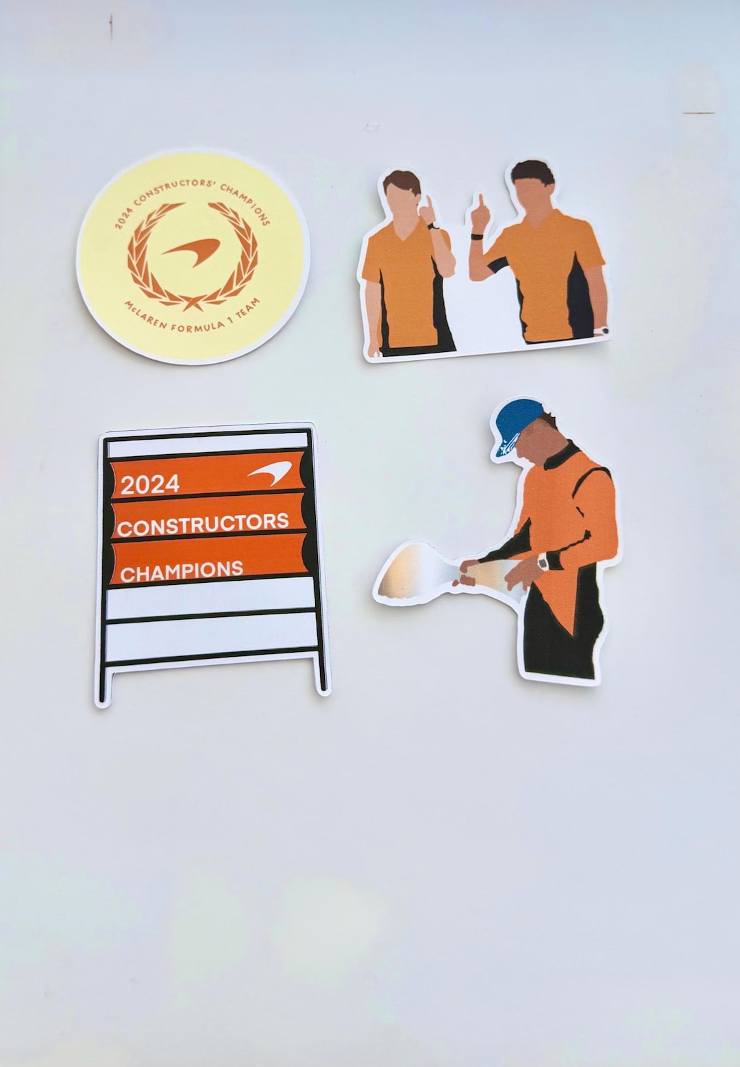 Mclaren 2024 Constructors Championship Stickers | 2024 Constructors ...