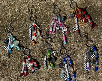 Formula 1 Team Keychains | Collectible Beaded F1 Charms | McLaren, Ferrari, Red Bull, Williams & More