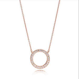 Rose™ Circle Of Sparkle Necklace -45cm