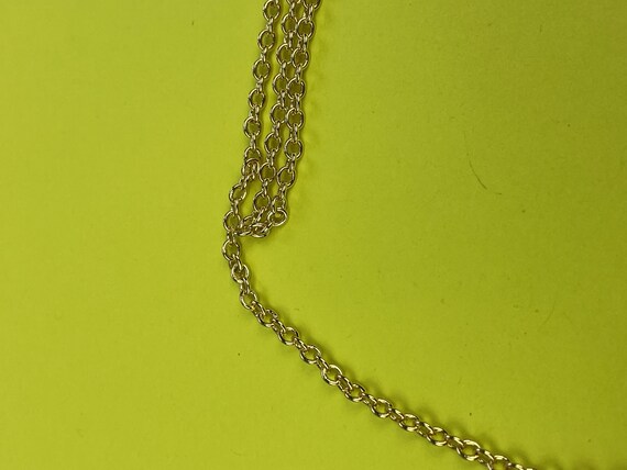 Vintage Gucci Gold Chain Pendant with Iconic Gucc… - image 4