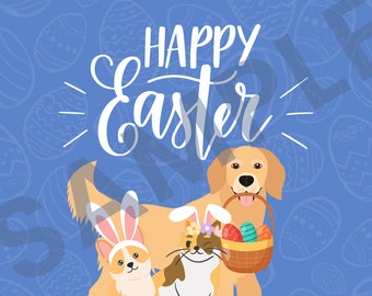 Veterinary Easter Social Media Post
