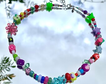 Garden FUNky Beads necklace colorful and unique