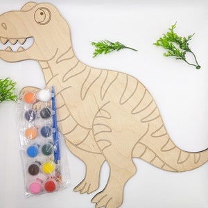 Triceratops Dinosaurier Zeichnung In Dunkelgrün, Natürliche Dinosaurier