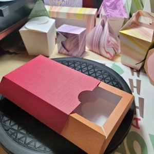 2-teilige Box Favor Box Treat Box SVG-Datei