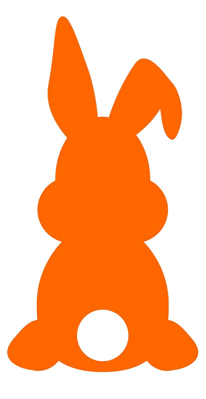 Silhouette Easter Bunny Rabbits SVG File - Etsy