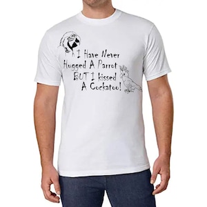 Eu nunca abracei um papagaio, mas beijei uma cacatua! Arquivo SVG pássaro animal