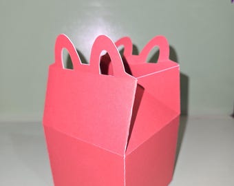 Fast Food Happy Meal Small and Large Treat Favor Box SVG File