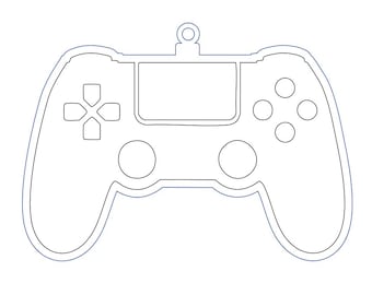 Game Controller Christmas Ornament SVG
