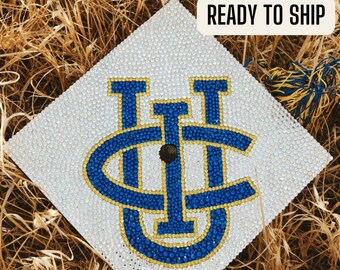 UCI Bling Grad Cap Topper