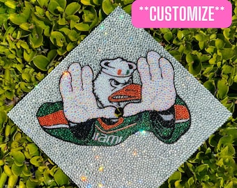 CUSTOM Bling Grad Cap Topper**