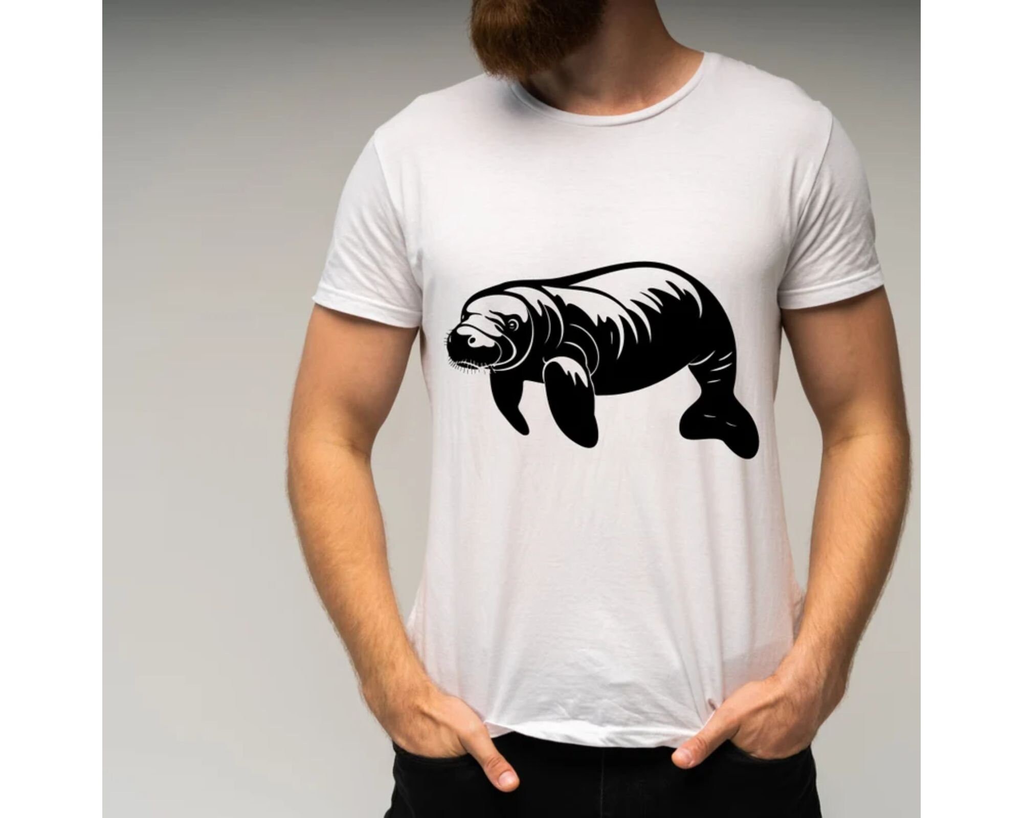 Manatee SVG Bundle, Manatee SVG, Manatee DXF, Manatee Png, Manatee