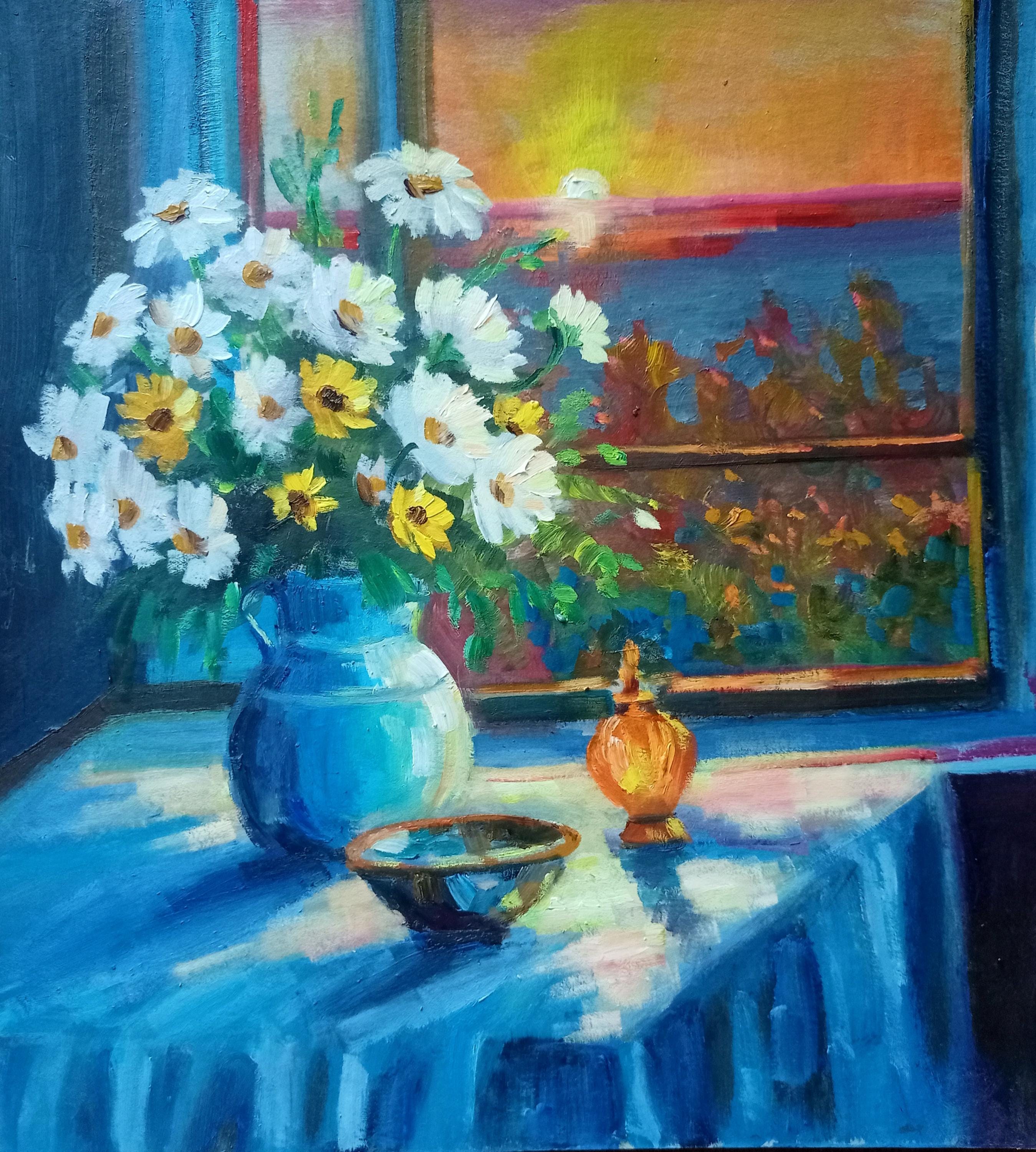 ●油彩 こけし人形の静物画 絵画 油絵 額装品　オブジェ アート作品 インテリア額絵 オフィス装飾 ○油彩 こけし人形の静物画 絵画 油絵 額装品オブジェ アート作品