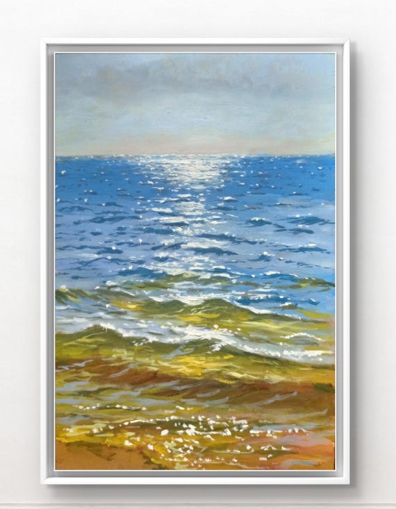 太陽 油絵 【送料無料】 油絵 太陽の下 太陽－油絵 絵画 mimimosa 通販