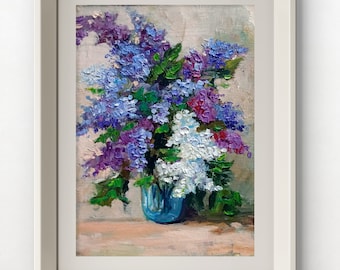 春の花束 - ピエール＝オーギュスト・ルノワールの手描き油絵複製