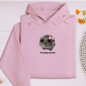 hamster meme hoodie hamster
