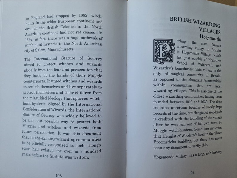 Storia della magia, PROSPERITÀ e BOT, libri HP ispirati ai poster dei fan, HP Wizard School, Harry's Magical World immagine 5