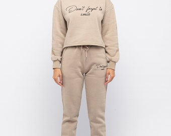 Tom Barron Women Tracksuit -Dont forget to smile