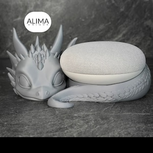 Google nest mini dragon holder
